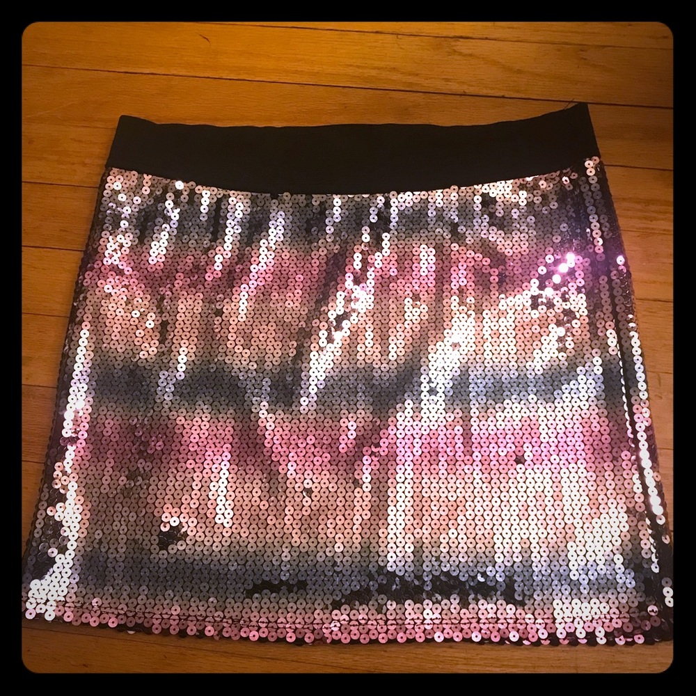 NWT Sequin Miniskirt